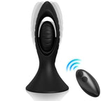 ARMONY - VIBRATOR & ANALPLUG SILIKONE SORT