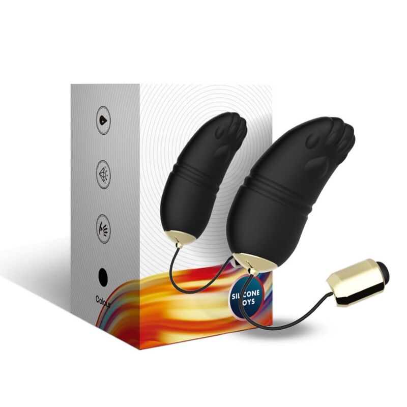 ARMONY - KITTY EGG VIBRATOR G-SPOT FJERNBETJENING SORT