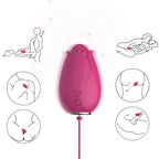 ARMONY - MANDALA ÆG VIBRATOR G-SPOT FJERNBETJENING FUCHSIA