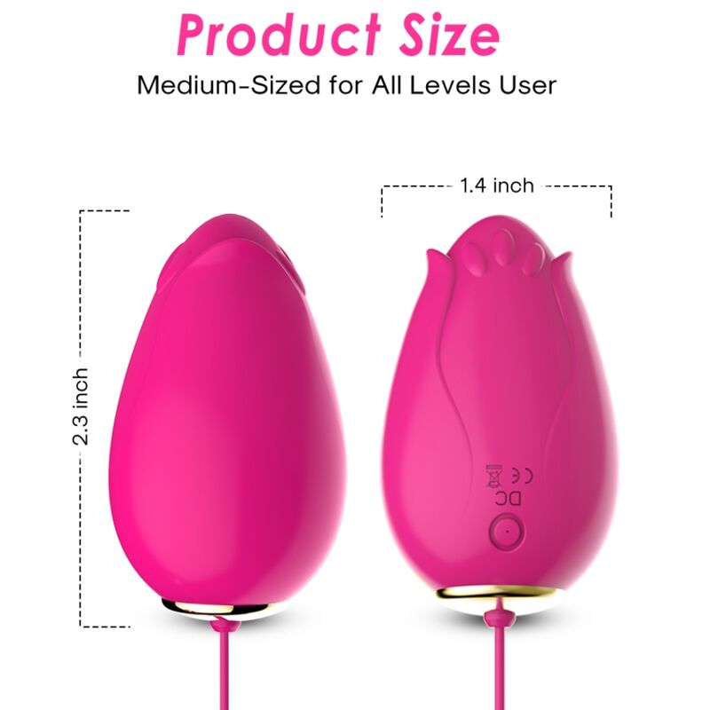 ARMONY - MANDALA ÆG VIBRATOR G-SPOT FJERNBETJENING FUCHSIA