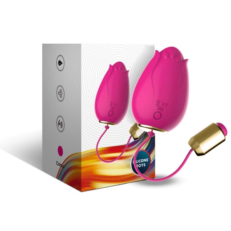 ARMONY - MANDALA ÆG VIBRATOR G-SPOT FJERNBETJENING FUCHSIA