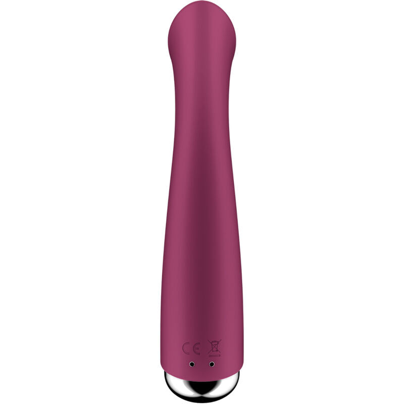 SATISFYER - SPINNING G-SPORT 1 ROTATOR VIBRATOR RØD
