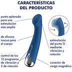 SATISFYER - SPINNING G-SPORT 1 ROTATOR VIBRATOR BLÅ