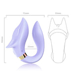 ARMONY - FOX VIBRATOR TIL PAR FJERNBETJENING LILLA