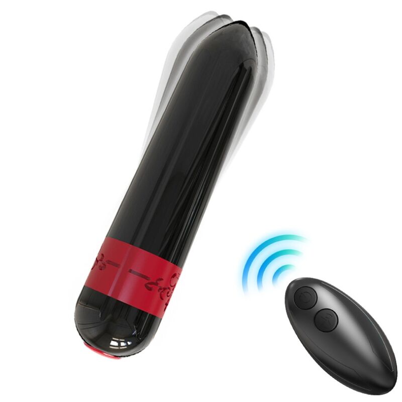 ARMONY - ROCKET VIBRATOR KUGLEFJERNBETJENING SORT