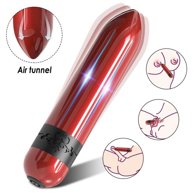 ARMONY - ROCKET VIBRATOR KUGLEFJERNBETJENING FUCHSIA