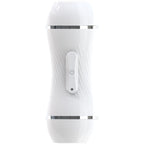 ARMONY - DOBBELT VAGINA & MUNDVIBRATOR MASTURBATOR HVID