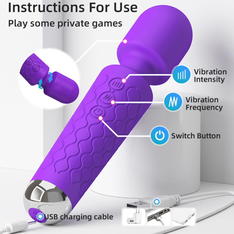ARMONY - VIOLET MASSAGEAPPARAT & VIBRATOR