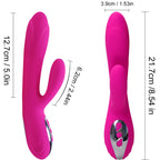 ARMONY - FLEKSIBEL VIBRATOR & STIMULATOR MED FUCHSIA VARMEFFEKT