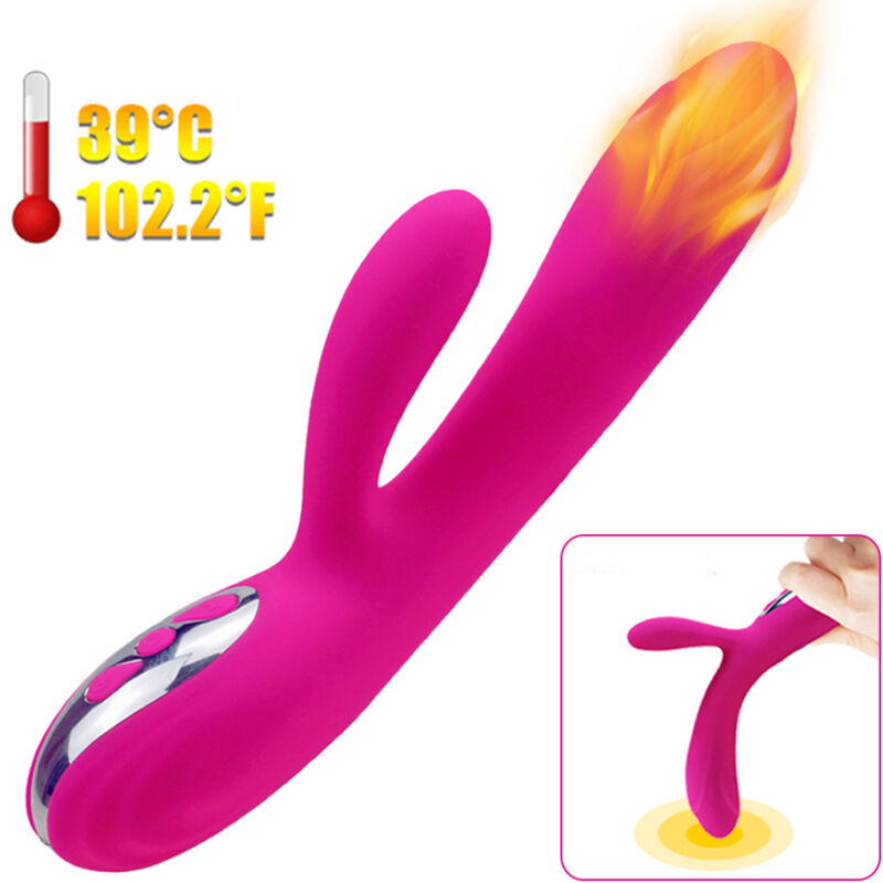 ARMONY - FLEKSIBEL VIBRATOR & STIMULATOR MED FUCHSIA VARMEFFEKT
