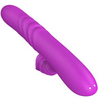 ARMONY - ANGELIA MULTIFUNKTIONSVIBRATOR MED STIMULERENDE TUNGE VIOLET VARMEFFEKT