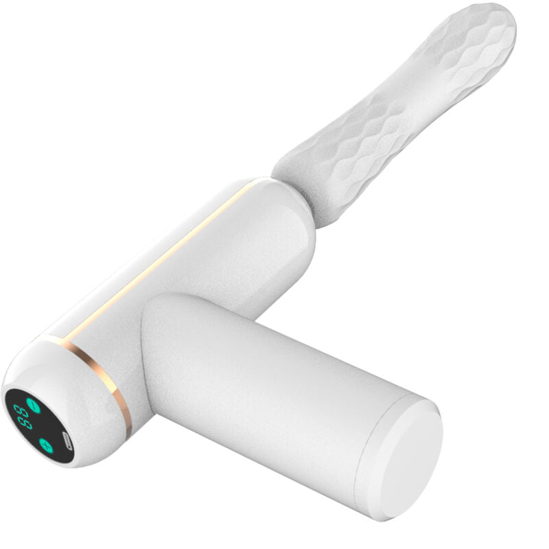 ARMONY - FKING MASKINE JUSTERBAR & AUTOMATISK VIBRATOR HVID