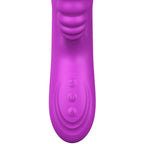 ARMONY - ANGELIA MULTIFUNKTIONSVIBRATOR DOBBELT TUNGE VIOLET VARMEFFEKT