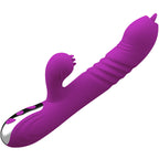ARMONY - FAIRY MULTIFUNKTIONSVIBRATOR DOBBELT TUNGE VIOLET VARMEFFEKT