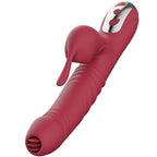 ARMONY - SUCKVIBRATOR & SUCKER MED STIMULERENDE TUNGE BURGUNDY