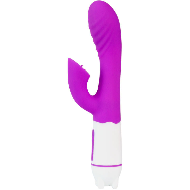 ARMONY - HAPPY VIBRATOR & STIMULATOR MED VIOLET GENOPLADELIG TUNGE