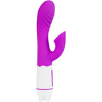ARMONY - HAPPY VIBRATOR & STIMULATOR MED VIOLET GENOPLADELIG TUNGE