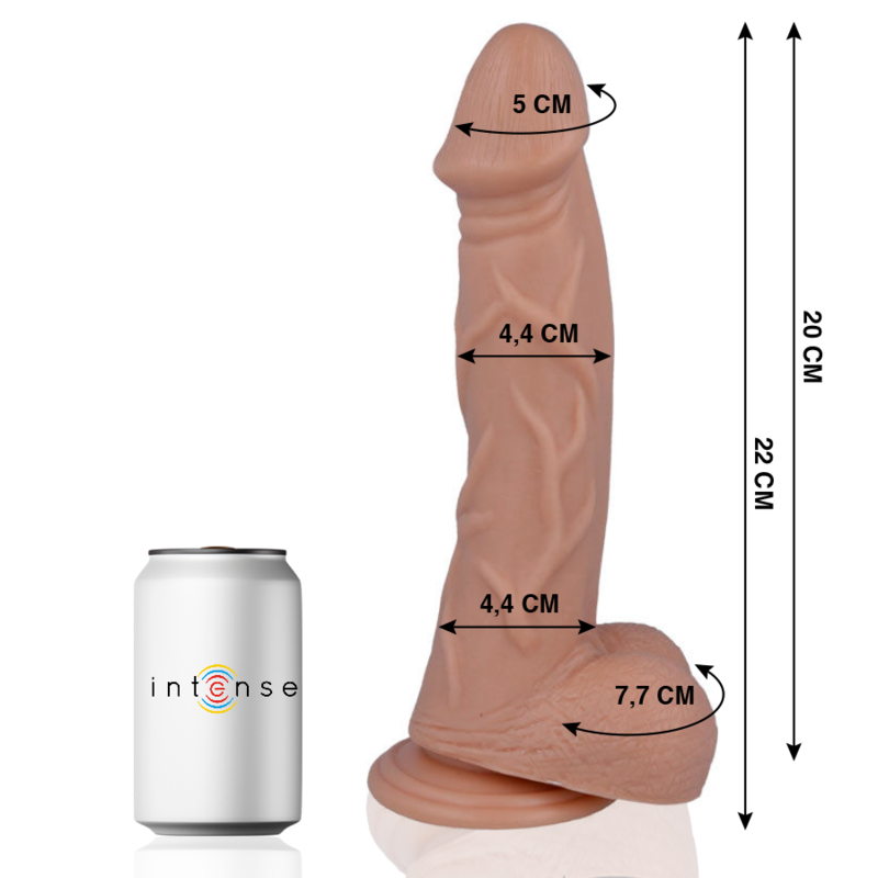 MR INTENSE - 26 REALISTISK PIK 22 CM -O- 4,4 CM