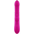 ARMONY - FANNY MULTIFUNKTIONSVIBRATOR MED DOBBELTTUNGE FUCHSIA VARMEEFFEKT