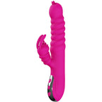 ARMONY - KANIN DOBBELTTUNGET MULTIFUNKTIONSVIBRATOR FUCHSIA VARMEFFEKT