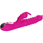 ARMONY - KANIN DOBBELTTUNGET MULTIFUNKTIONSVIBRATOR FUCHSIA VARMEFFEKT