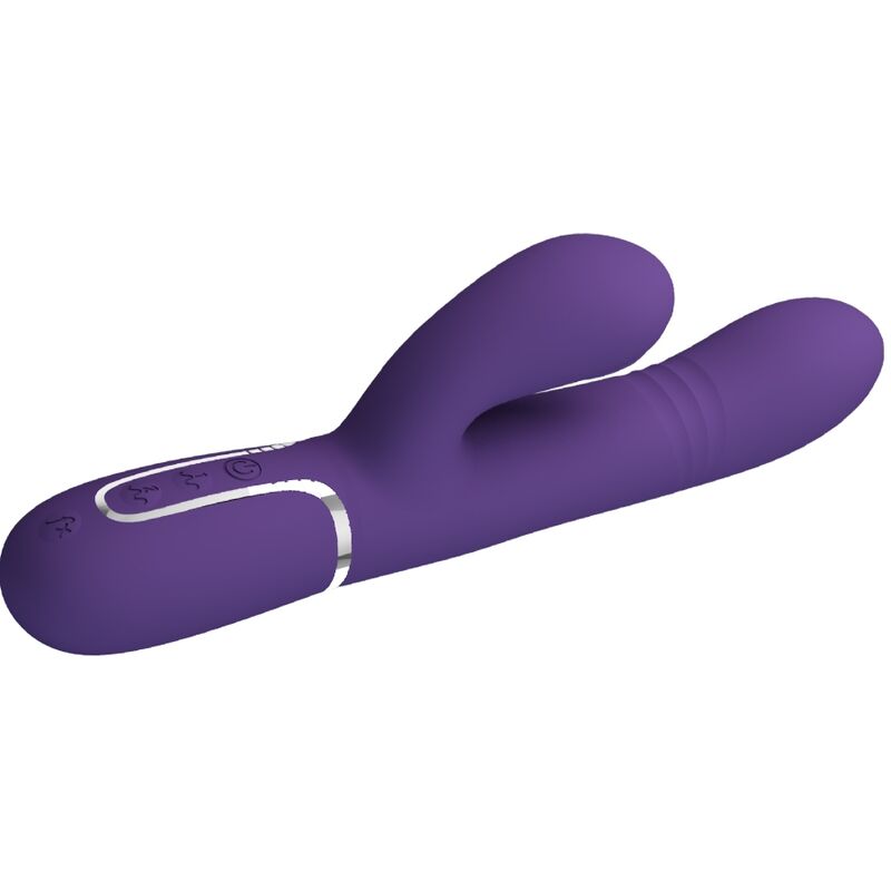 PRETTY LOVE - MULTIFUNKTIONS G-SPOT VIBRATOR LILLA