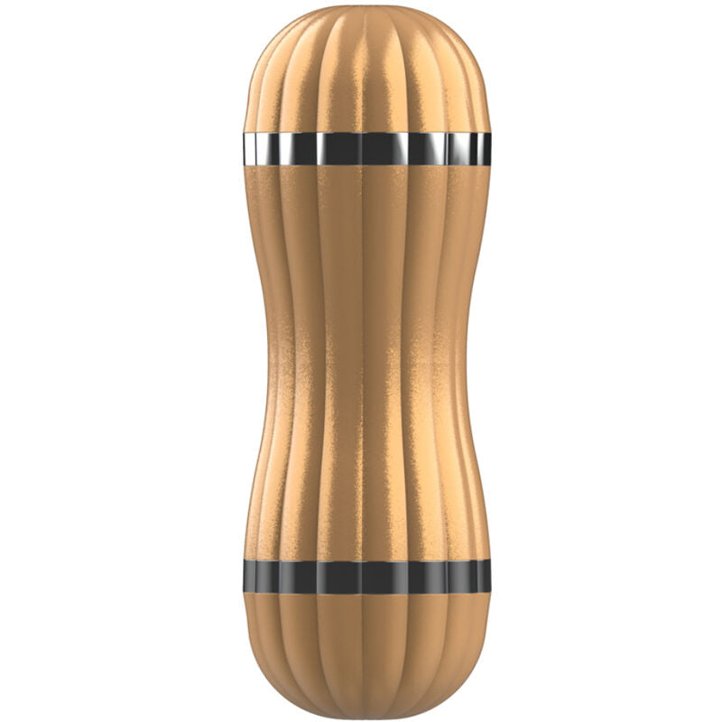ARMONY - BEVIS DOBBELT MASTURBATOR VAGINA & MUND UDEN VIBRATION GULD