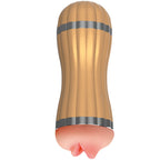 ARMONY - BEVIS DOBBELT MASTURBATOR VAGINA & MUND UDEN VIBRATION GULD
