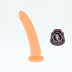 DELTA CLUB - LEGETØJ DILDO NATURLIG MEDICINSK SILIKONE 17 CM -O- 3 CM