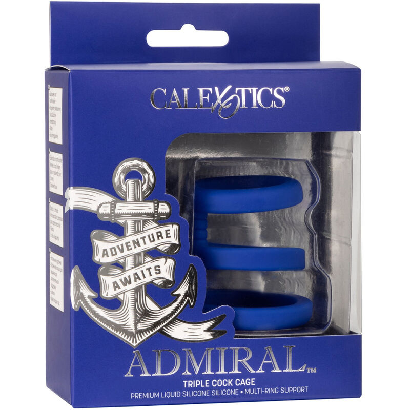 CALEXOTICS - ADMIRAL TRIPLE HANEBUR BLÅ