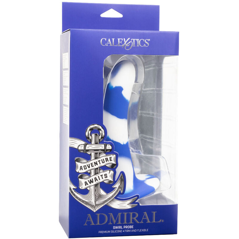 CALEXOTICS - ADMIRAL SWIRL DILDO FLEKSIBEL