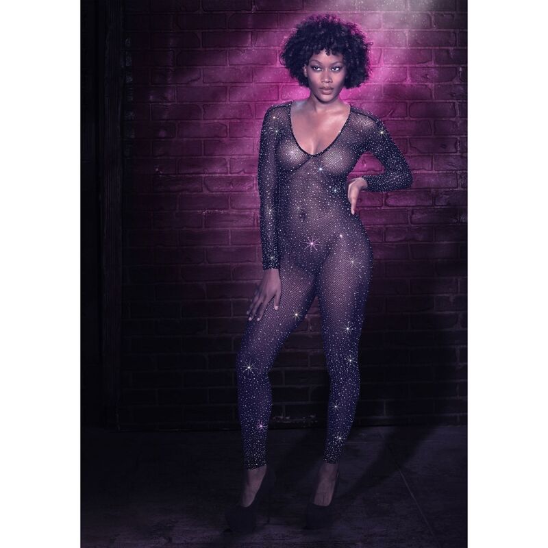 CALEXOTICS - RADIANCE SKRIDTLESS HELE BODYSUITSTRING RHINE