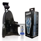 FLESHLIGHT - TURBO THRUST BLUE ICE + UNIVERSAL LAUNCH + AQUA KVALITETS SMØREMIDDEL 50 ML