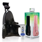 FLESHLIGHT - GO PINK LADY SURGE VAGINA + UNIVERSAL LAUNCH + AQUA KVALITETSGLIDEMIDDEL 50 ML
