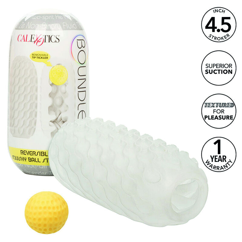 CALEXOTICS - BOUNDLESS VENDBAR SQUISHY BOLD STROKE GRÅ