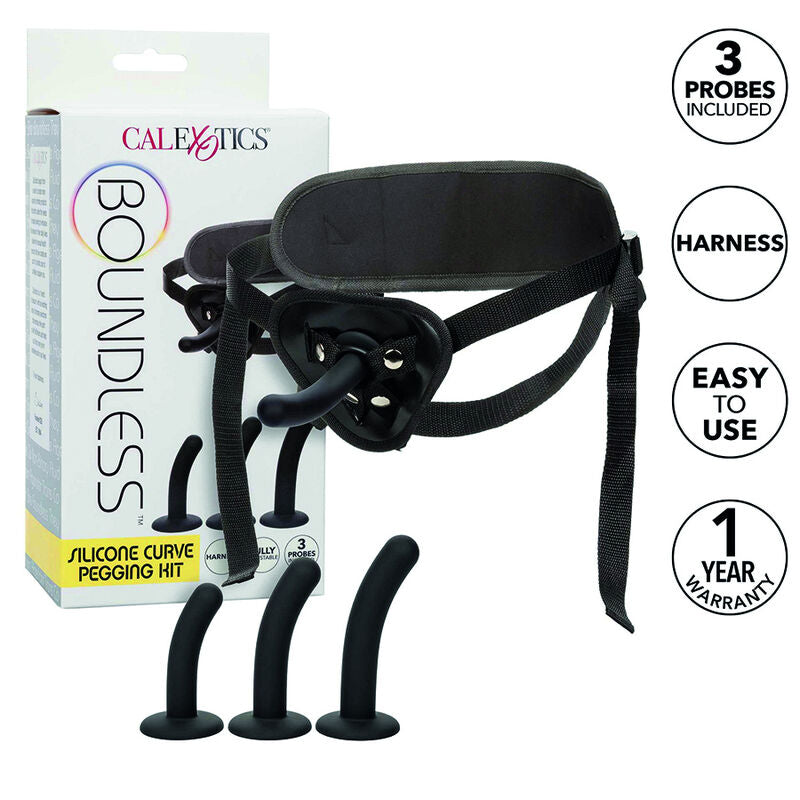 CALEXOTICS - BOUNDLESS SILIKONE CURVE PEG-KIT
