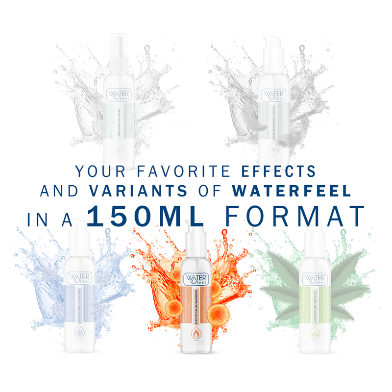 WATERFEEL - VARMEEFFEKT SMØREMIDDEL 150 ML