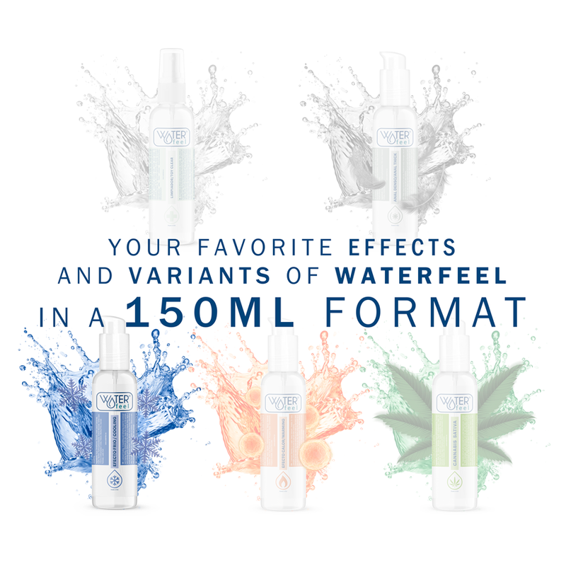 WATERFEEL - GLIDEMIDDEL MED KOLDE EFFEKT 150 ML