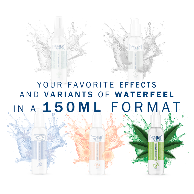 WATERFEEL - CANNABIS SMØREMIDDEL 150 ML
