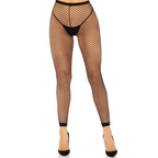 LEG AVENUE - ANKEL FISHNET TIGHTS SORT