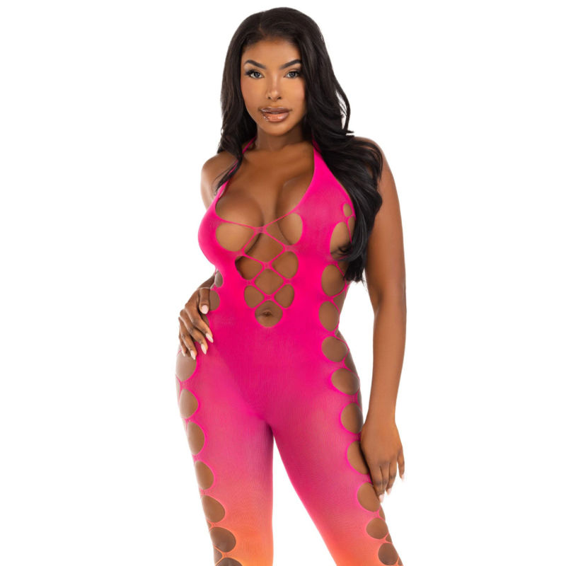 LEG AVENUE - ANKLE BODYSTOCKING SOLNEDGANG