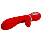 PRETTY LOVE - THOMAS MULTIFUNKTIONS G-PUNKT VIBRATOR RØD