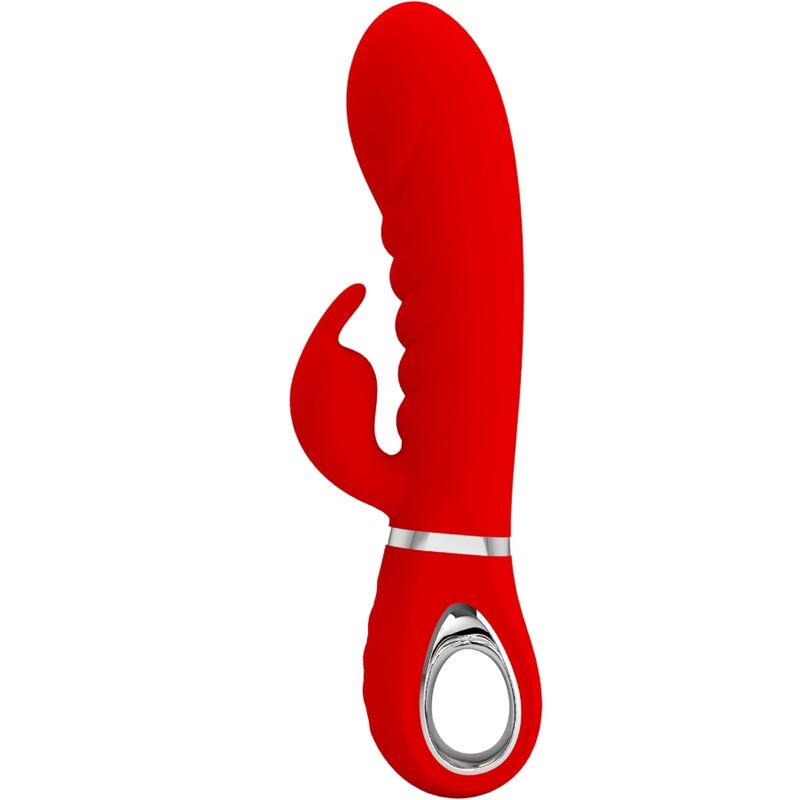 PRETTY LOVE - PRESCOTT MULTIFUNKTIONS G-PUNKT VIBRATOR RØD