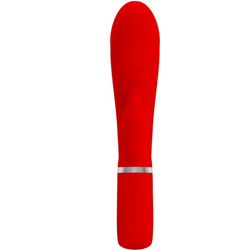 PRETTY LOVE - PRESCOTT MULTIFUNKTIONS G-PUNKT VIBRATOR RØD
