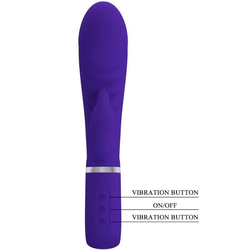 PRETTY LOVE - PRESCOTT MULTIFUNKTIONS G-SPOT VIBRATOR LILLA