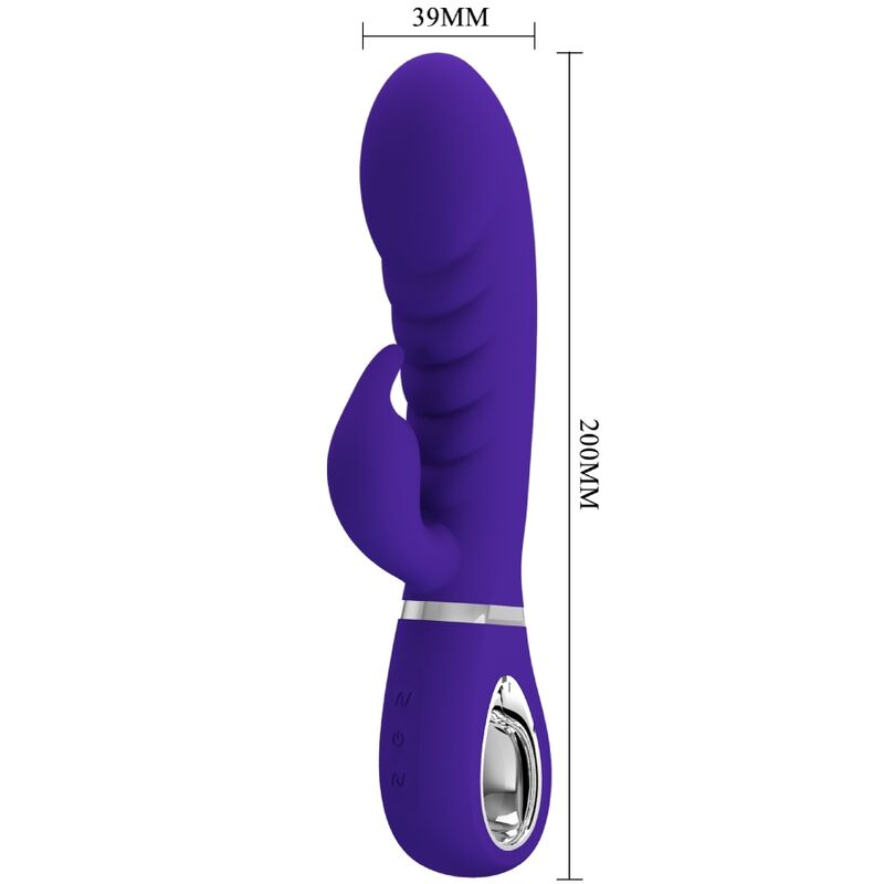 PRETTY LOVE - PRESCOTT MULTIFUNKTIONS G-SPOT VIBRATOR LILLA