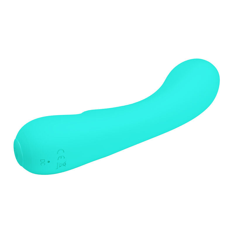 PRETTY LOVE - PRESCOTT GENOPLADELIG VIBRATOR AQUA GRØN