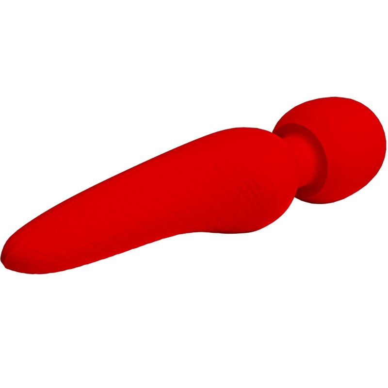 PRETTY LOVE - MEREDITH MASSAGEAPPARAT 12 VIBRATIONSINDSTILLINGER RØD