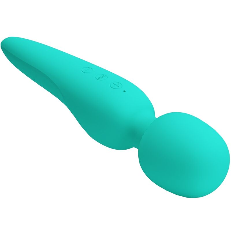 PRETTY LOVE - MEREDITH MASSAGEAPPARAT 12 VIBRATIONS TILSTANDE AQUA GRØN