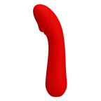 PRETTY LOVE - CETUS GENOPLADELIG VIBRATOR RØD